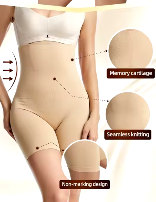 Waist Cincher Tummy Control Shapewear – Waist Trainer with Thigh Slimmer & Butt Lifter